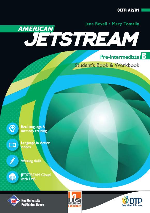 Hình ảnh American Jetstream Pre-Intermediate B Student's book & Workbook ( không kèm CD)