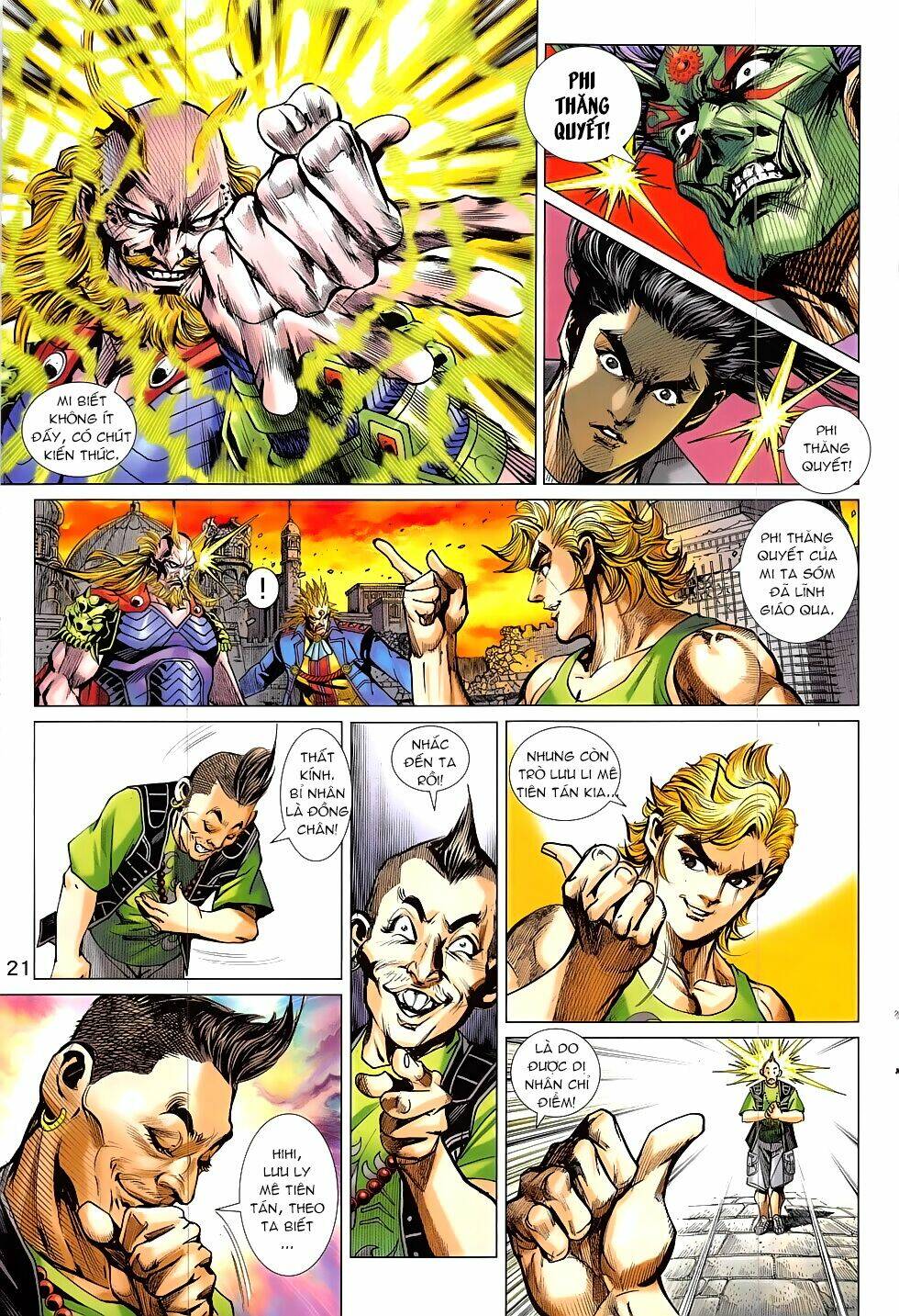 tân tác long hổ môn chapter 823 21