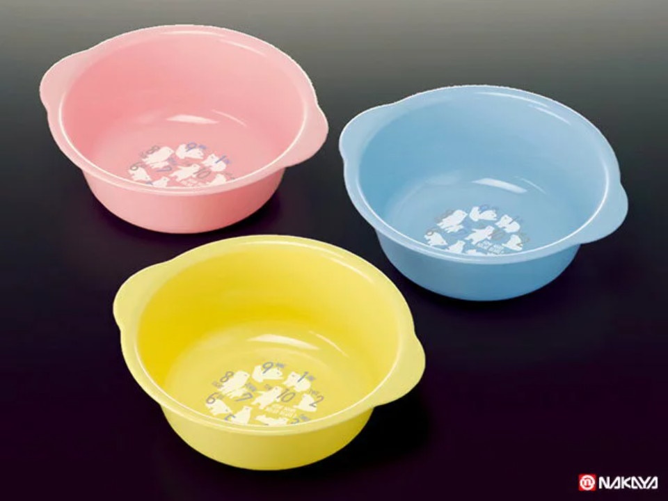 Chậu nhựa trẻ em Children's Bathtub Bear 1.7L - Hàng Nội Địa Nhật Bản