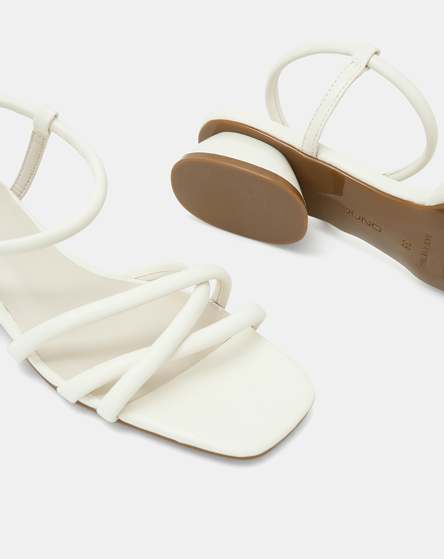 Giày Sandal Nữ 3cm Thời Trang JUNO Dây Tròn SD03069