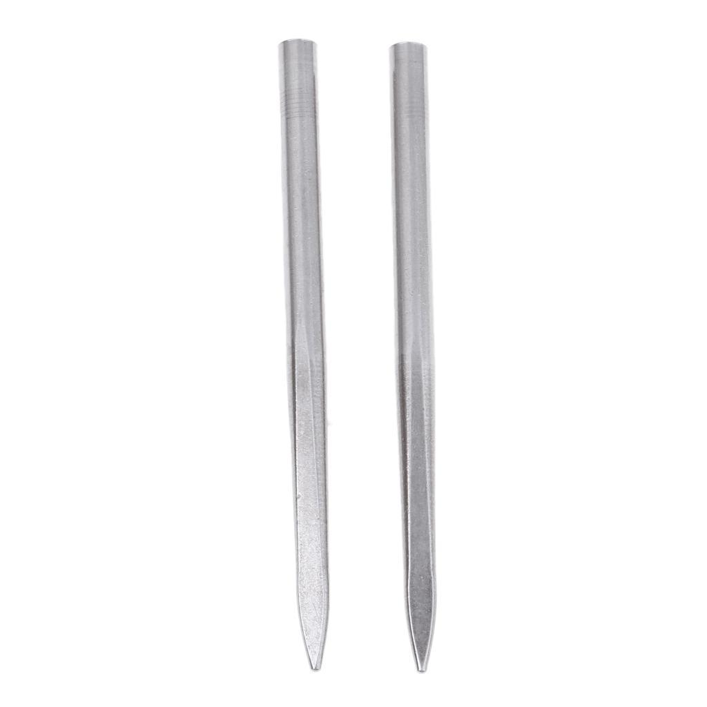 3-4pack 2pcs Stainless Steel Paracord Fid Lacing Stitching Needles Outdoors