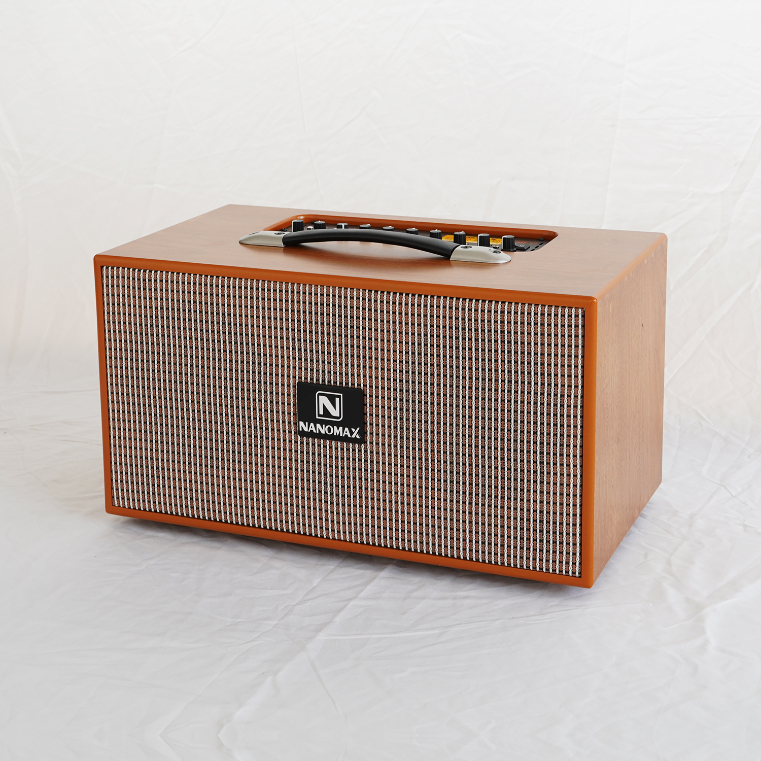 Loa Kéo Karaoke Xách Tay Nanomax X-210A Bass Đôi 16cm Công Suất 420w Hàng Chính Hãng