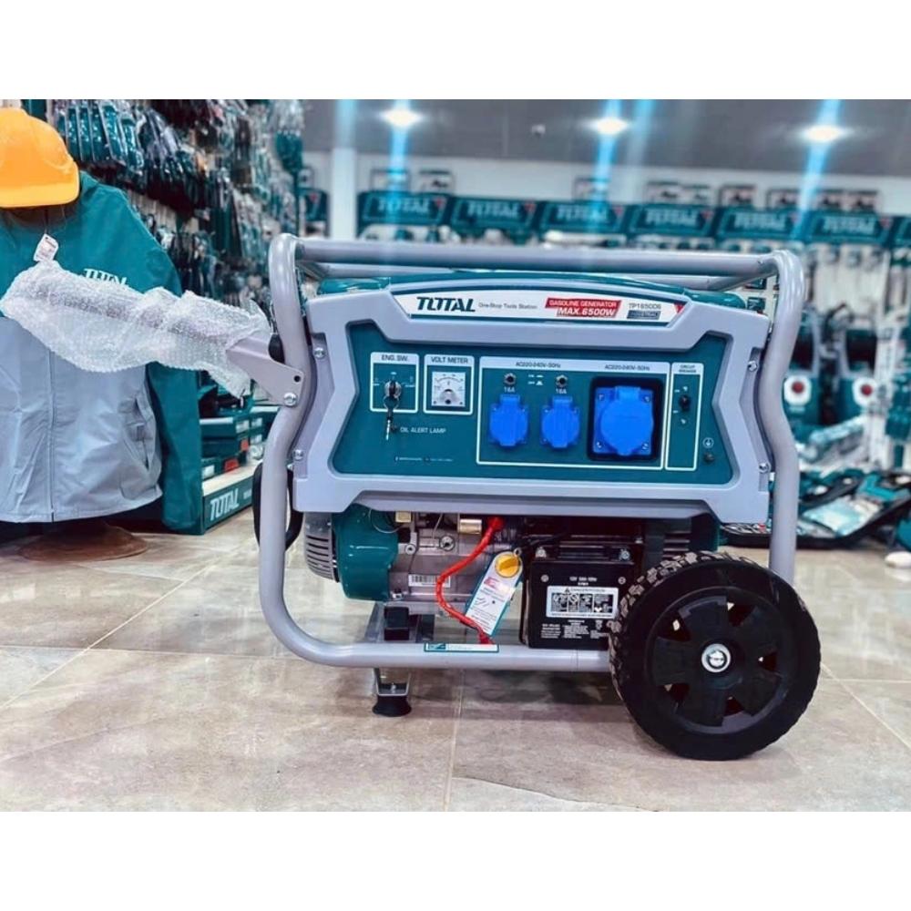 MÁY PHÁT ĐIỆN DÙNG XĂNG BH 12 THÁNG TOTAL TP165006 - HÀNG CHÍNH HÃNG