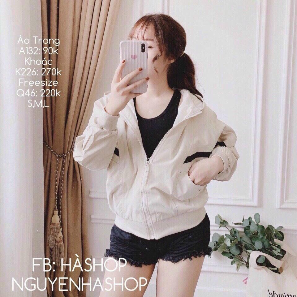 ÁO KHOÁC DÙ NỮ UNISEX FORM RỘNG CHẤT MỊN SIÊU NGỘ NGHĨNH SIÊU PHẨM CỦA PHÁI ĐẸP