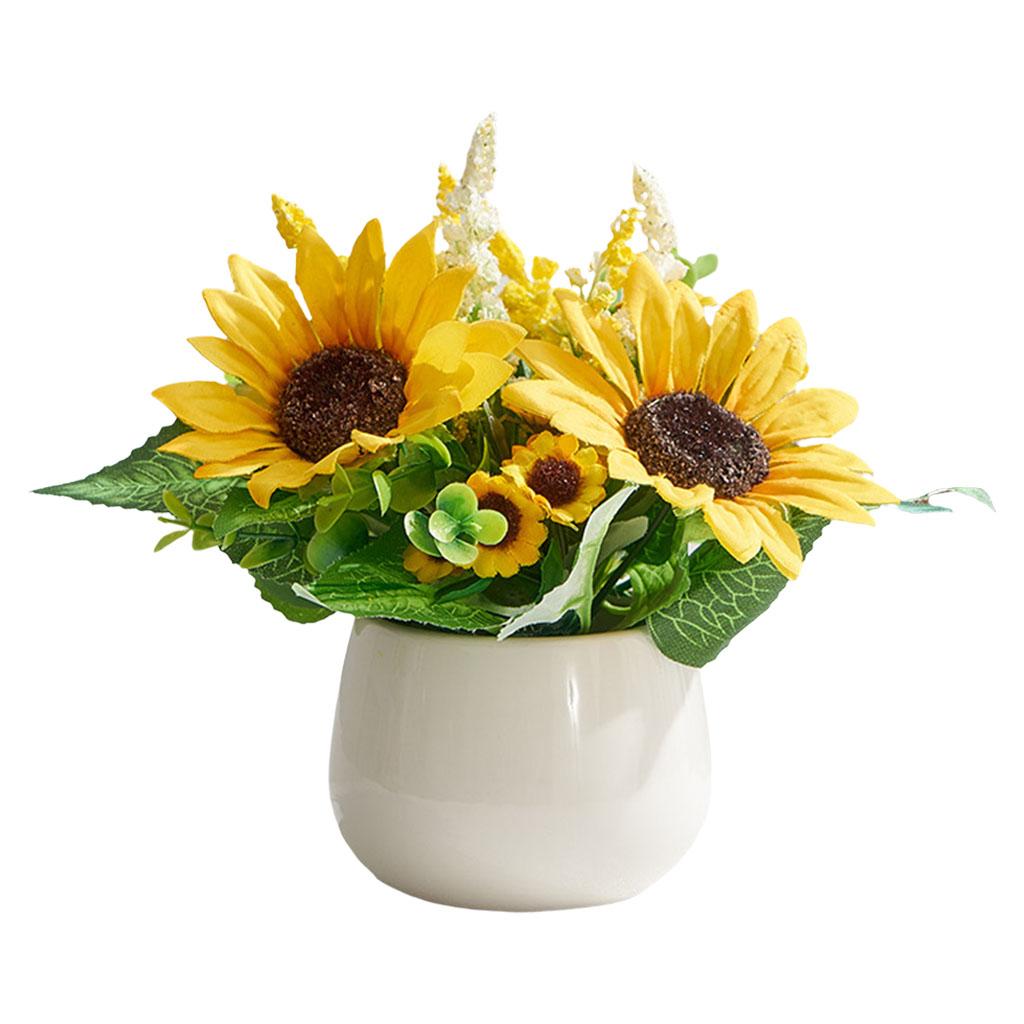 Artificial Flower Bonsai Fake Plants Dining Tabletop Decor