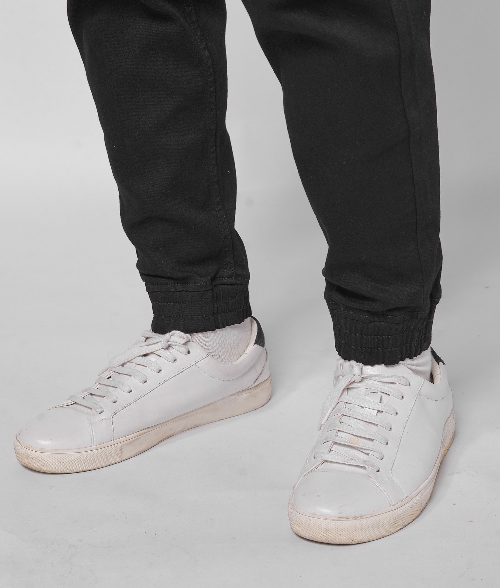 Quần jogger jeans màu đen DPA015 - Shop LASTORE