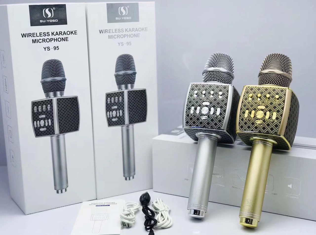 Micro Karaoke Bluetooth SU-YOSD YS-95 - Hàng Nhập Khẩu (Giao Màu Ngẫu Nhiên)