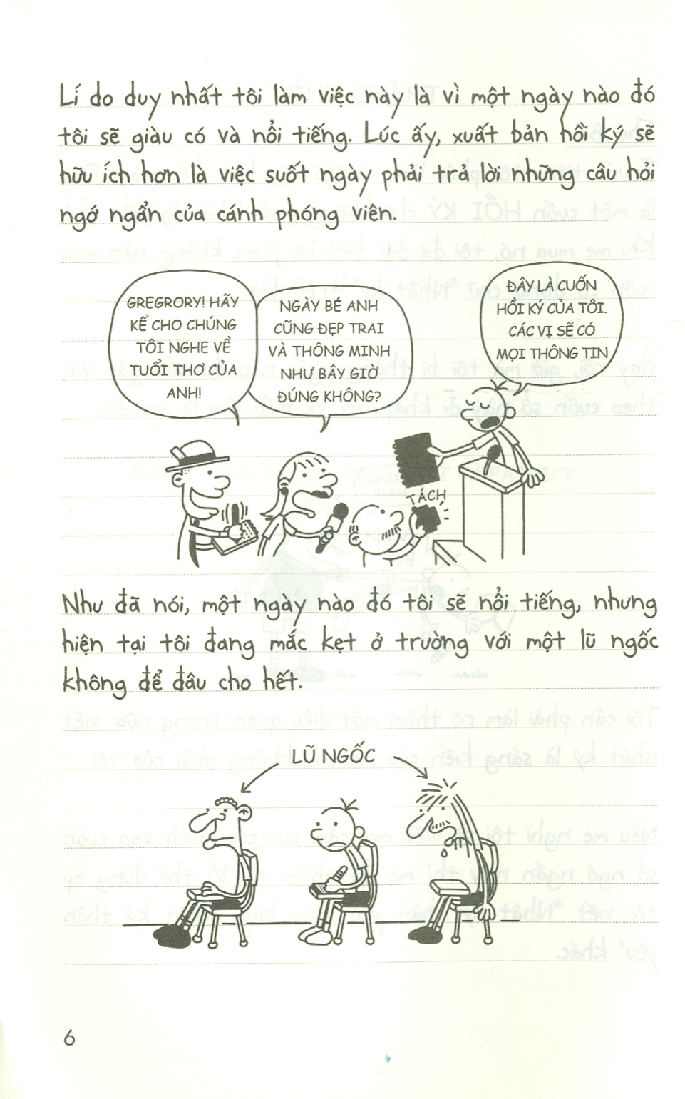 Nhật Ký Chú Bé Nhút Nhát - Tập 1 - phiên bản Tiếng Việt