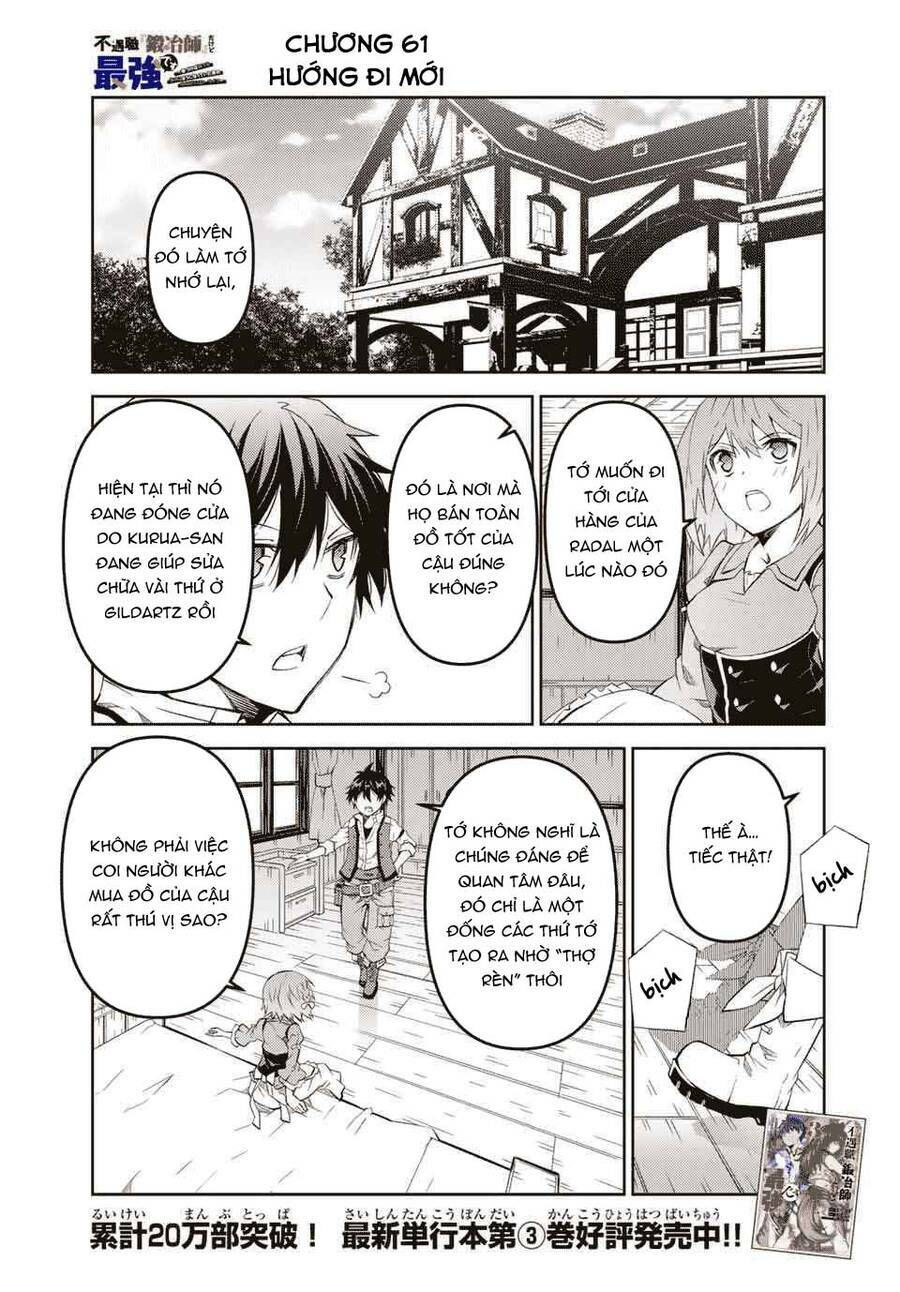 từ chức nghiệp yếu nhất trở thành "thợ rèn" mạnh nhất chapter 61 1
