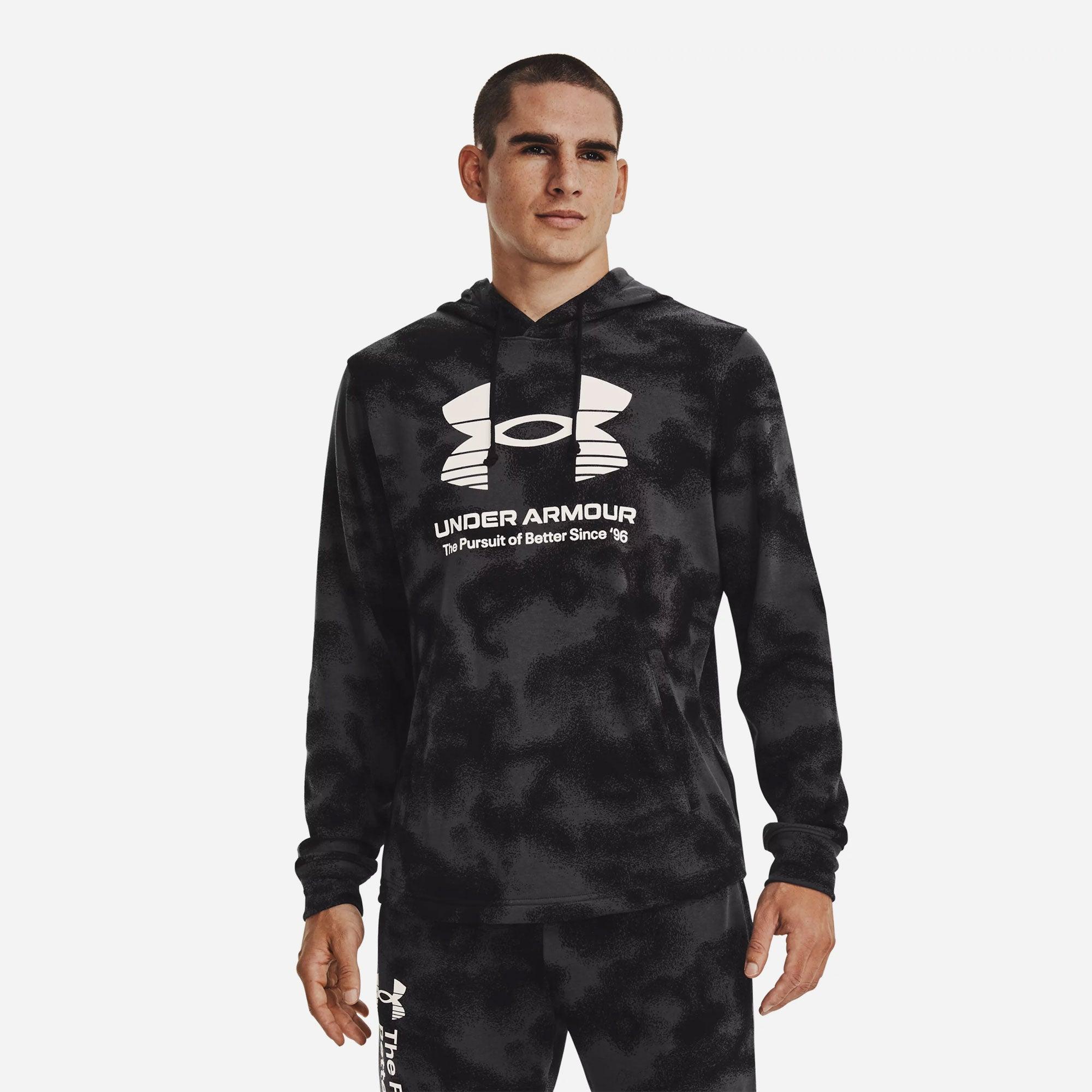 Áo trùm đầu thể thao nam Under Armour Rival Terry - 1377185-001