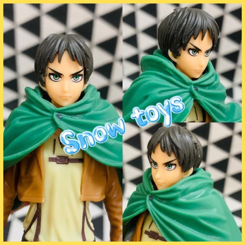 Mô hình Attack On Titan - Eren Yeager - Eren trong trang phục Trinh sát binh đoàn - Fullbox 16cm - Đại chiến titan