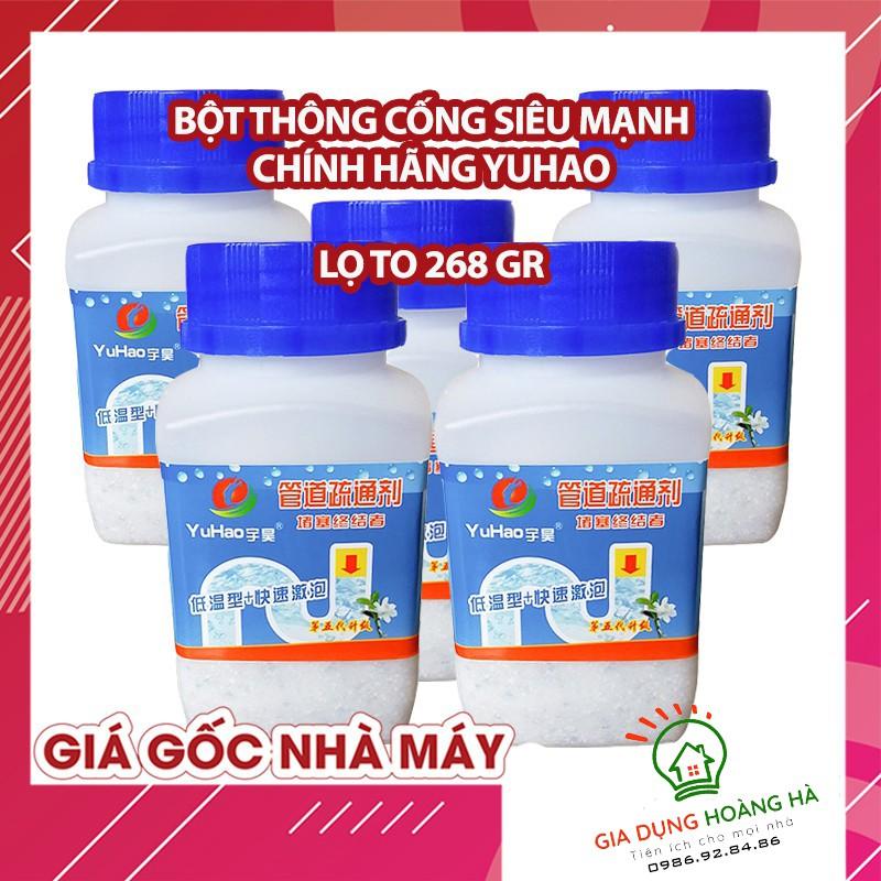 Bột Thông Cống Lắp Xanh YUHAO - Thông Tắc Cống, Đường Ống, Bồn Cầu, Bồn Rửa Mặt