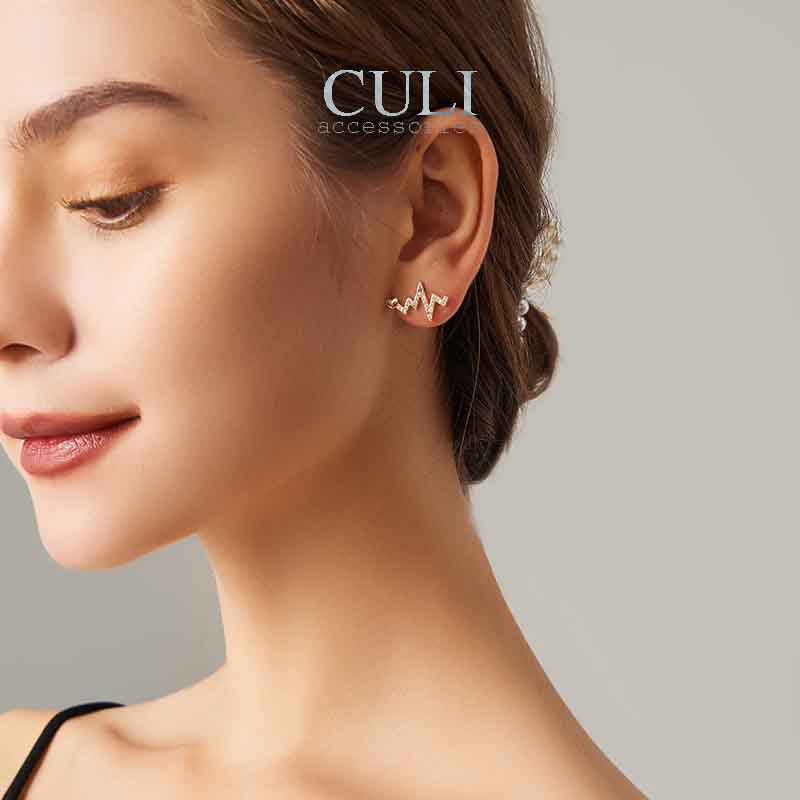 Khuyên tai, Bông tai thời trang HT656 - Culi accessories