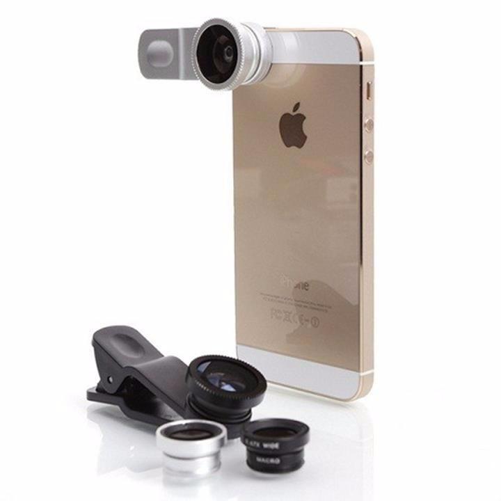 Lens 3 in 1 cho điện thoại