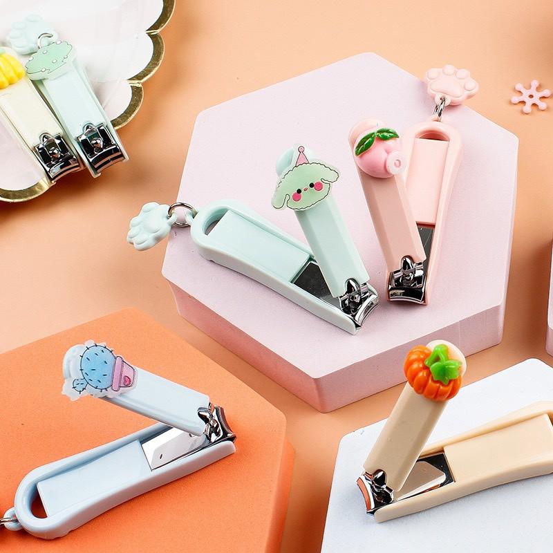 Bấm Móng Tay Tích Hợp Móc khóa Tiện Lợi 2 in 1