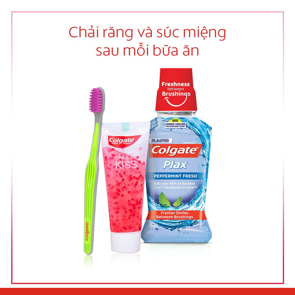 Combo 2 Bàn chải đánh răng Colgate Ultra Soft siêu mềm (Màu ngẫu nhiên)