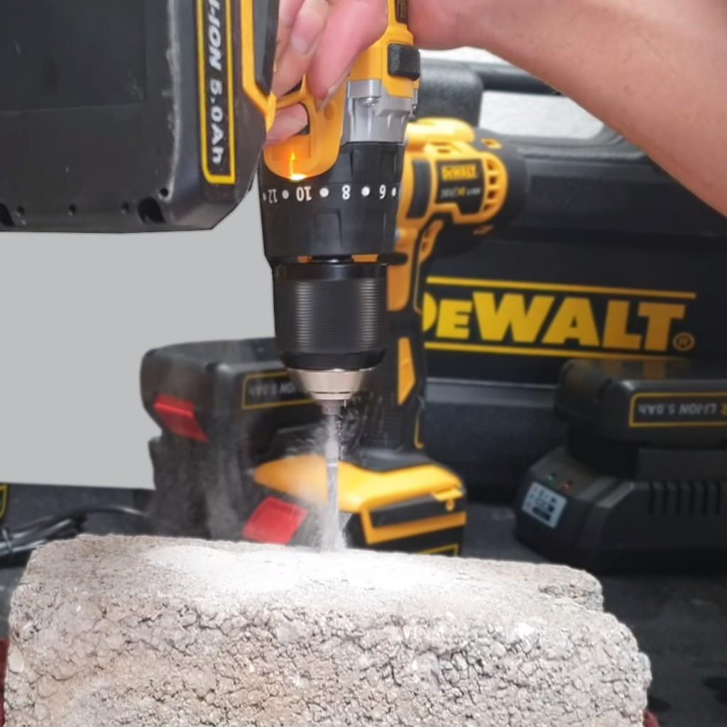 Máy Khoan PIN Dewalt 36V- - 3 Chức Năng - PIN TRÂU 5000mah - Không chổi than