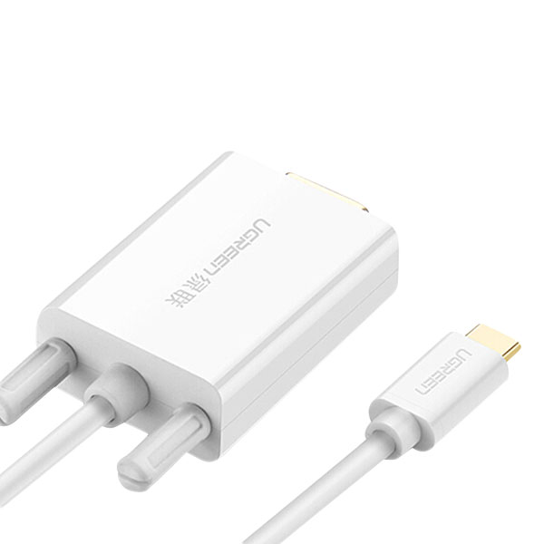 Cáp Chuyển Đổi Ugreen USB Type-C Sang VGA 30842 (1.5m) - Hàng Chính Hãng