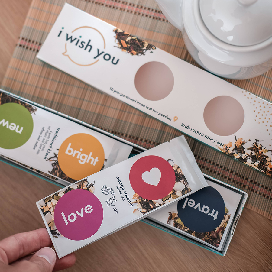 Trà I Wish You 10 Loose Leaf Tea Teapins