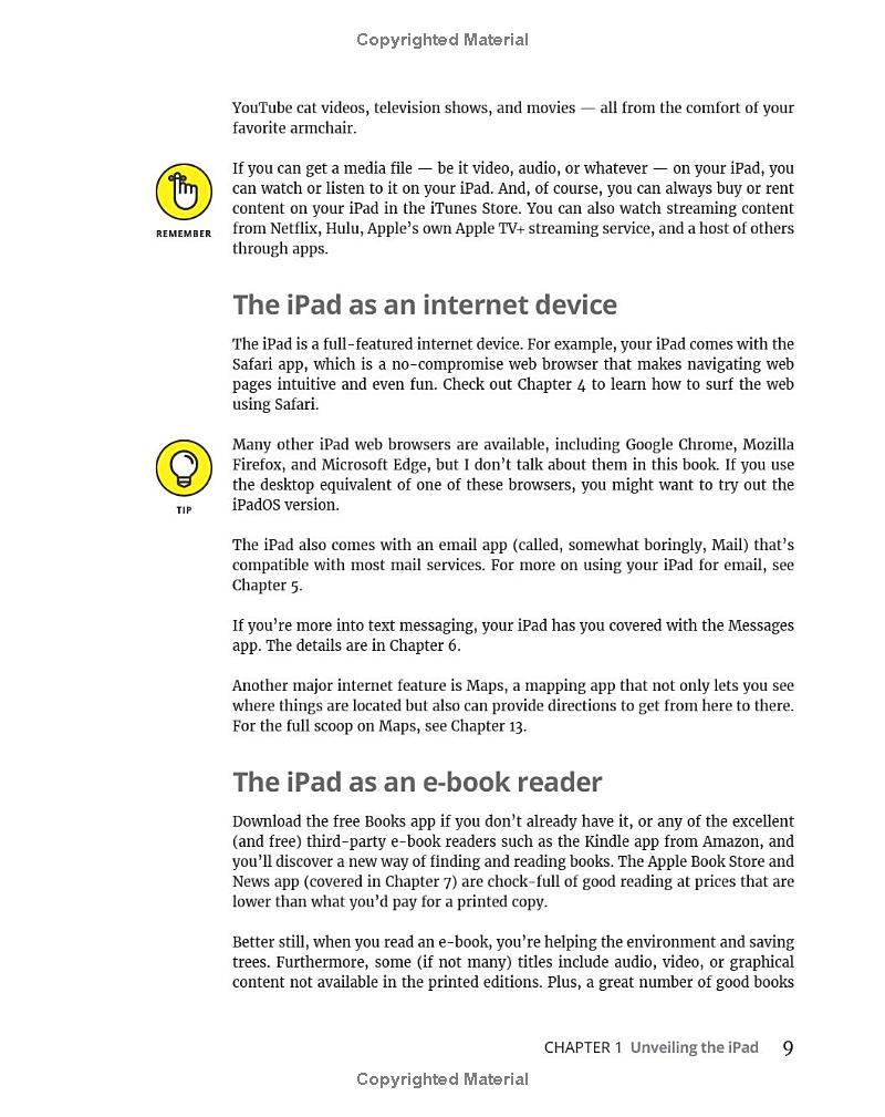 Sách ngoại văn: iPad And iPad Pro For Dummies
