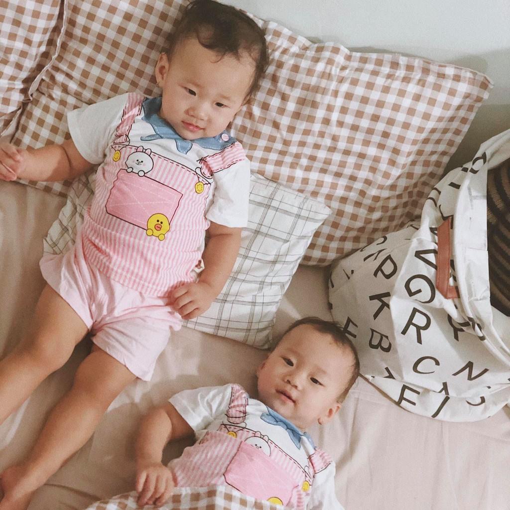 Bộ ngắn bé trai bé gái hàng loại 1 bán chạy nhất