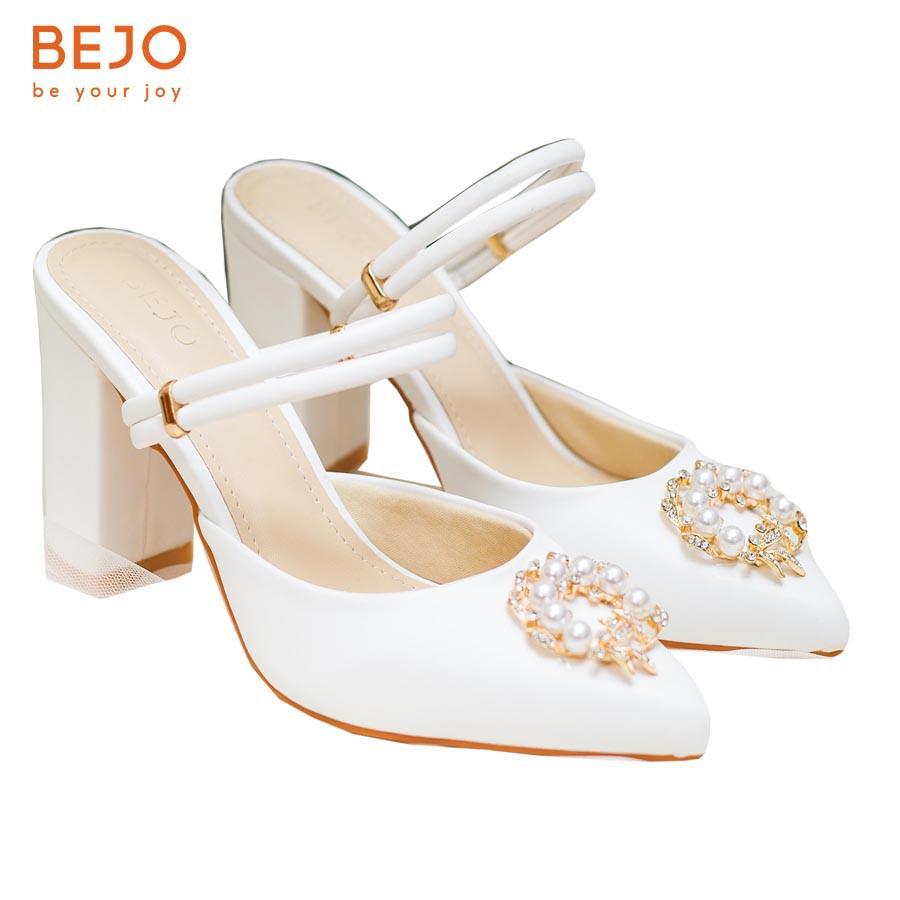 GIÀY CƯỚI - GIÀY CÔ DÂU BEJO H86 VÒNG NGUYỆT QUẾ - WEDDING SHOES