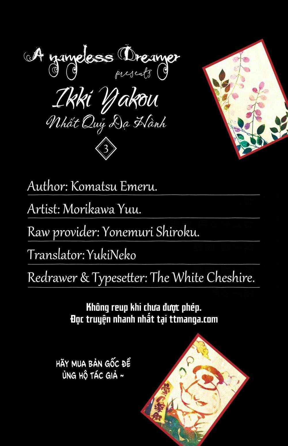 ikki yakou - nhất quỷ dạ hành chapter 3 1