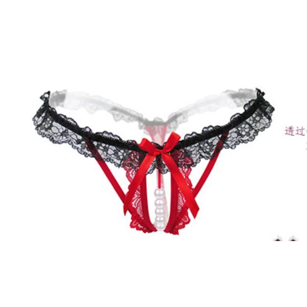 Quần lọt khe nữ - Quần lót ren sexy C6- Quần lót lọt khe nữ sexy - Quần lót nữ lọt khe xẻ dáy - Quần chíp ren nữ