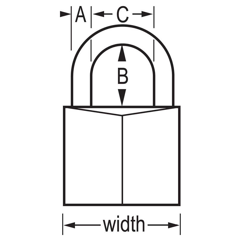 Ổ khóa Master Lock 2960 D thân đồng thau 60mm 4 chìa răng cưa - MSOFT