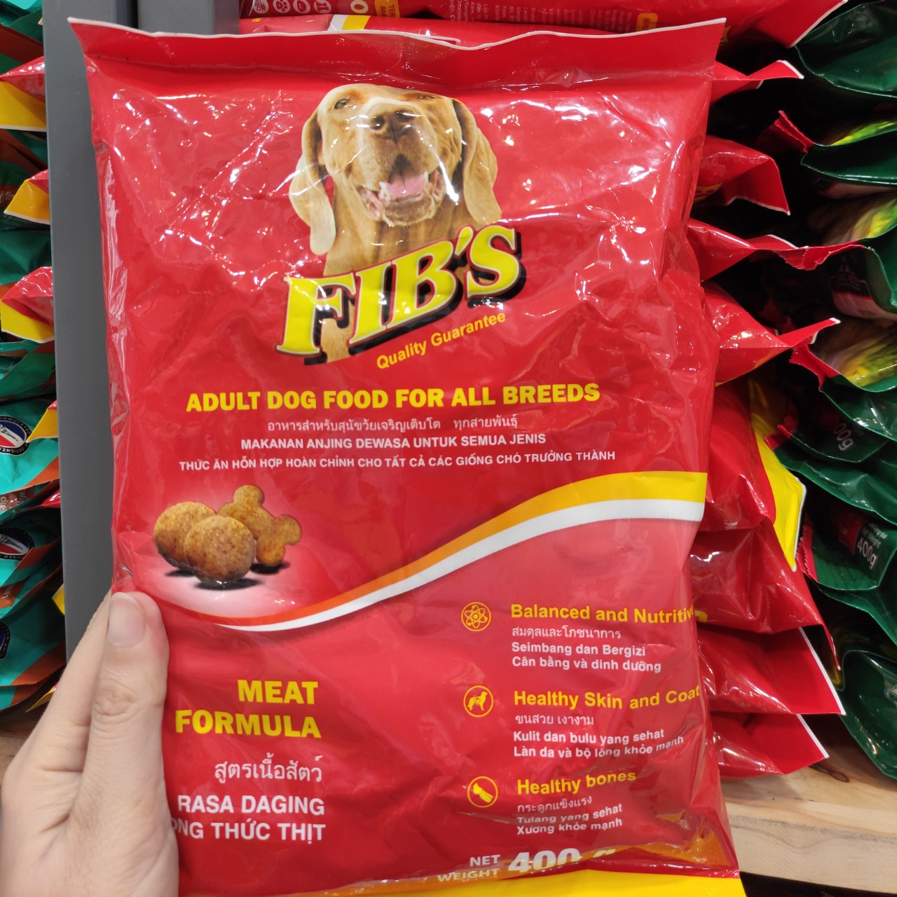 20KG Thức ăn cho chó trưởng thành Fib's -  Ganador Fib's