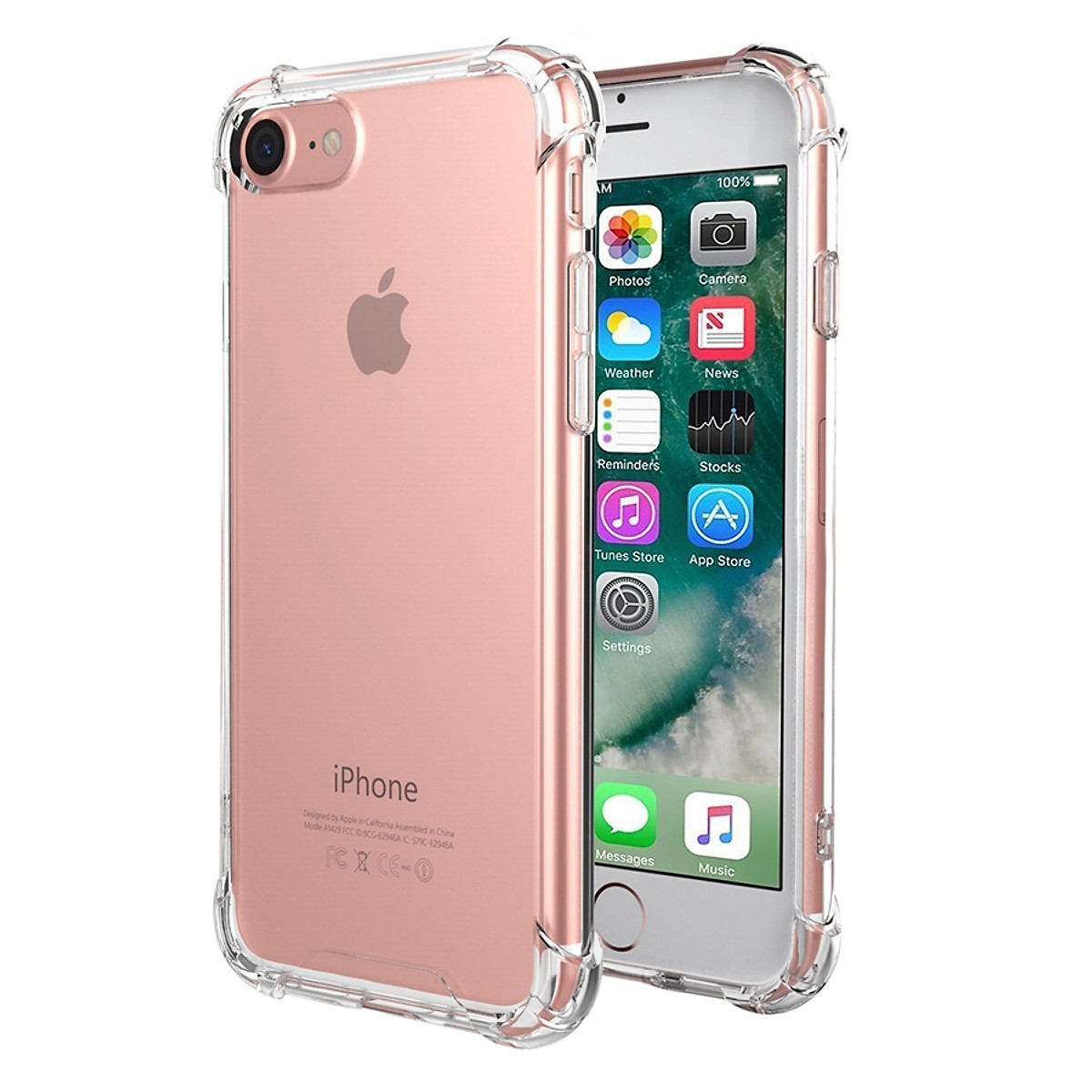 Ốp Lưng Dẻo Chống Sốc Phát Sáng Cho iPhone 6 Plus/6S Plus Dada - Hàng Chính Hãng