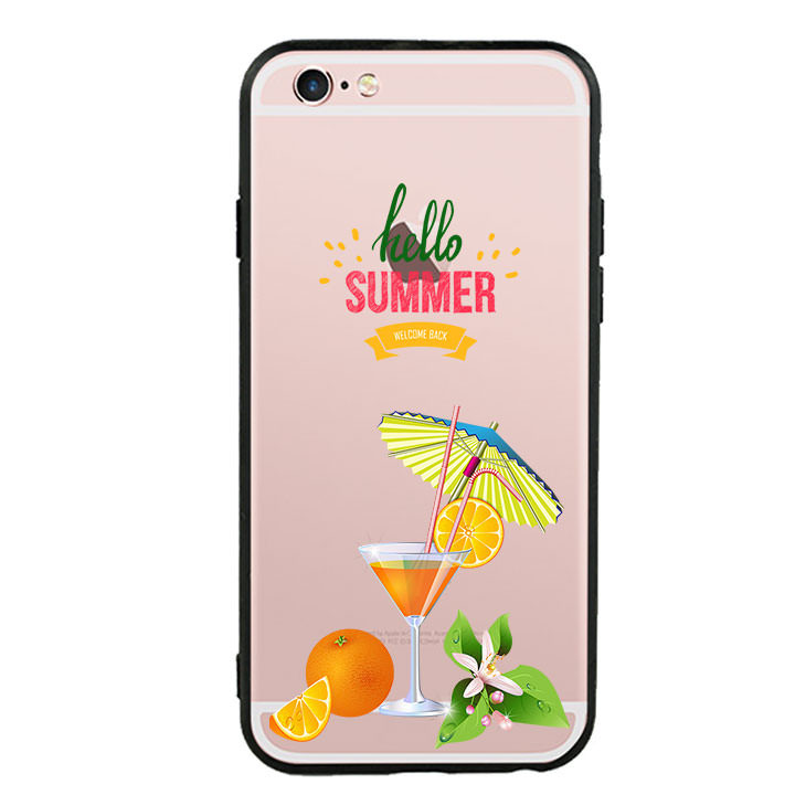 Ốp lưng cho điện thoại Iphone 6 Plus/6s Plus viền TPU cho - Summer 03