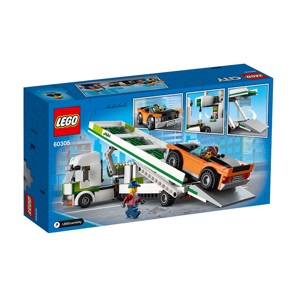 Đồ Chơi Lắp Ráp LEGO City Xe Kéo Vận Chuyển Ô Tô 60305 Cho Bé Trên 5 Tuổi