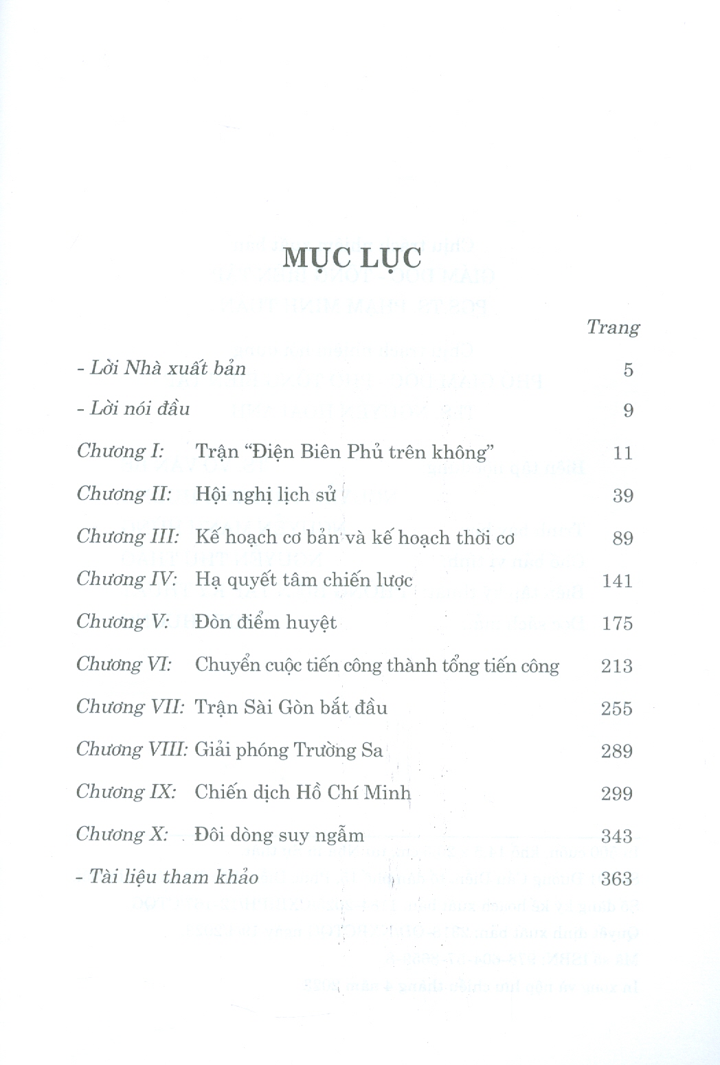 Tổng Hành Dinh Trong Mùa Xuân Toàn Thắng