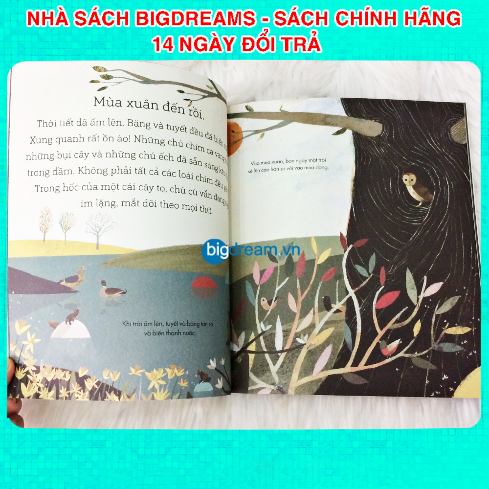 Câu chuyện khoa học A Science Storybook Bộ 4 quyển Truyện kể cho bé trước giờ đi ngủ phát triển tư duy