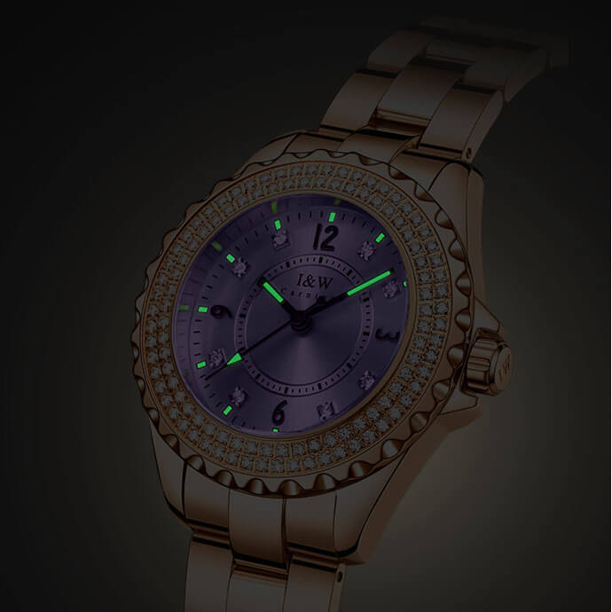 Đồng hồ nữ chính hãng I&amp;W CARNIVAL IW703L-6 Kính sapphire ,chống xước ,Chống nước 30m ,Bảo hành 24 tháng,Máy điện tử(Pin), dây thép 316L không gỉ , thiết kế đơn giản dễ đeo