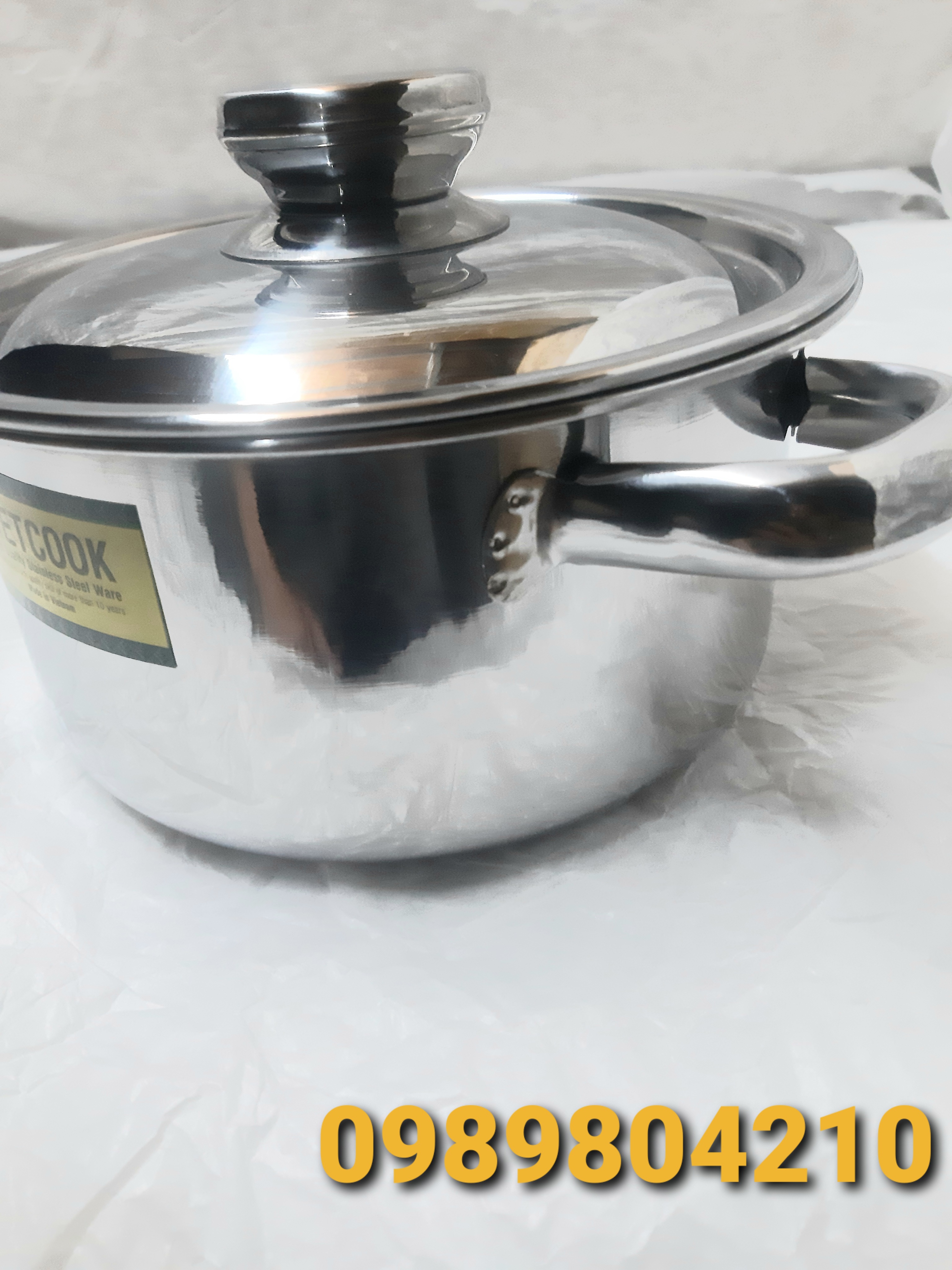 Nồi luộc gà nồi inox 32 cm ,nồi inox đun từ,nồi to luộc gà,Nồi inox 15 lit
