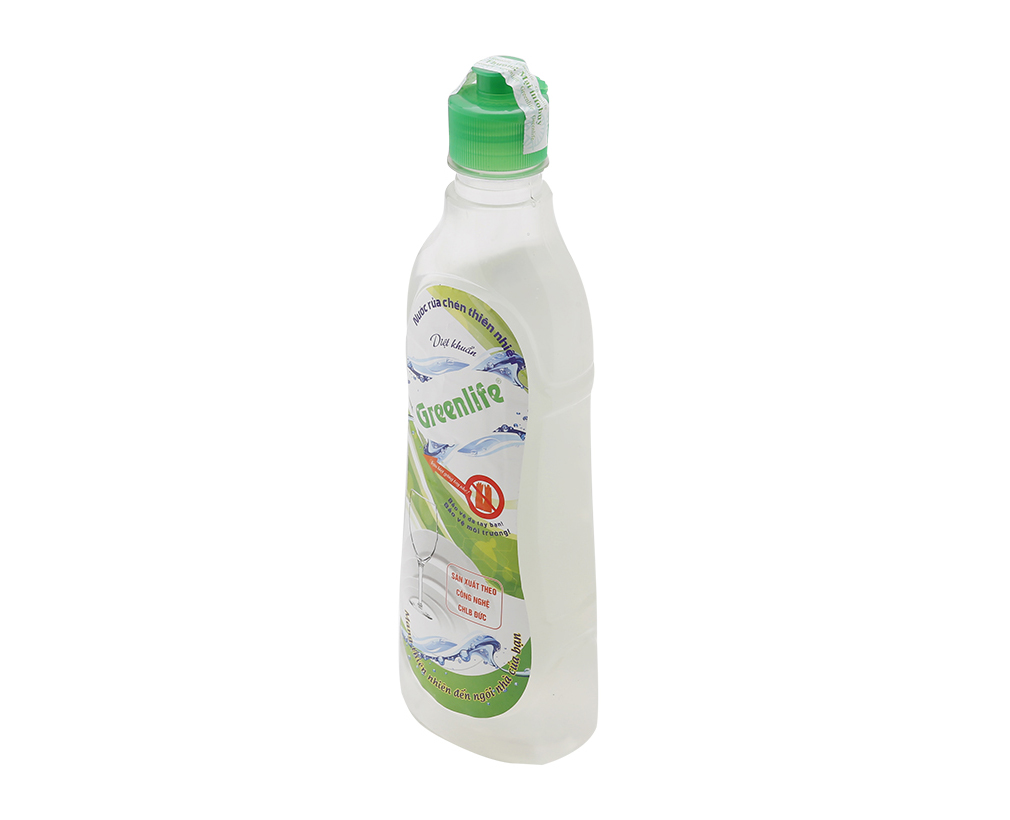 Nước rửa chén sinh học Greenlife 450ml