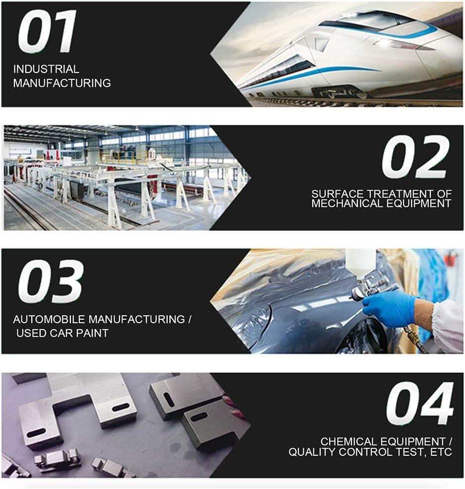 Máy đo độ dày lớp phủ, máy đo độ sâu sơn xe với màn hình LCD, hiệu chuẩn tự động, máy đo độ dày lớp phủ di động cho người mua xe