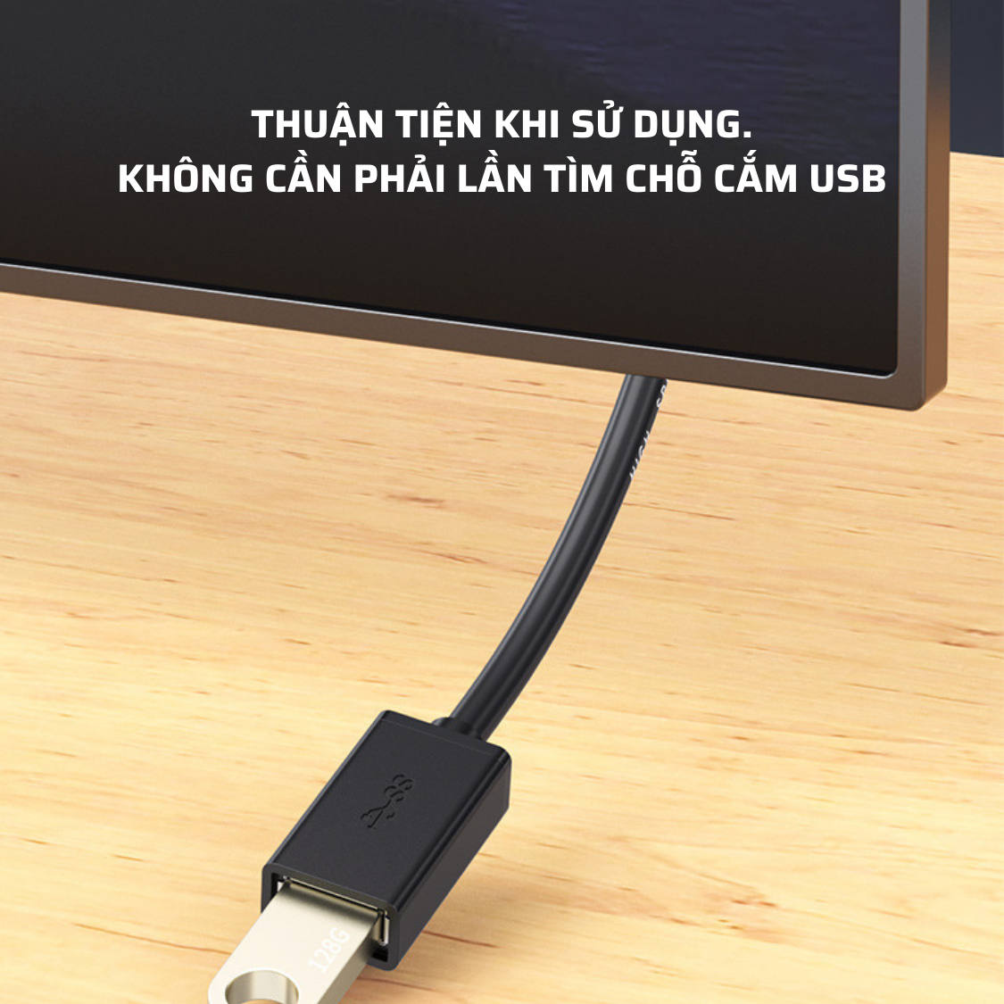 Dây Cáp Nối Dài USB 3.0 Dài 2M  - Hàng Chính Hãng Tamayoko