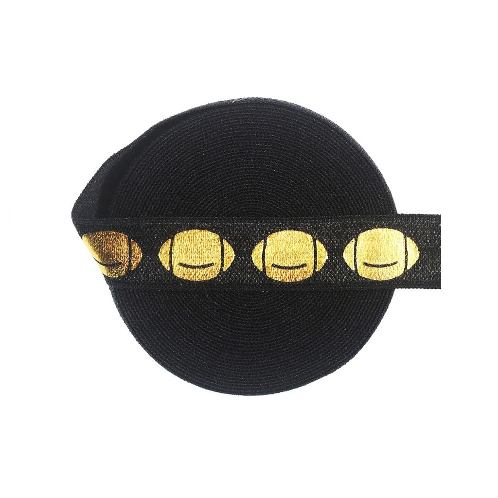Băng Đô Co Giãn Bristlegrass Hình Quả Bóng Đá 5 / 8 "15Mm