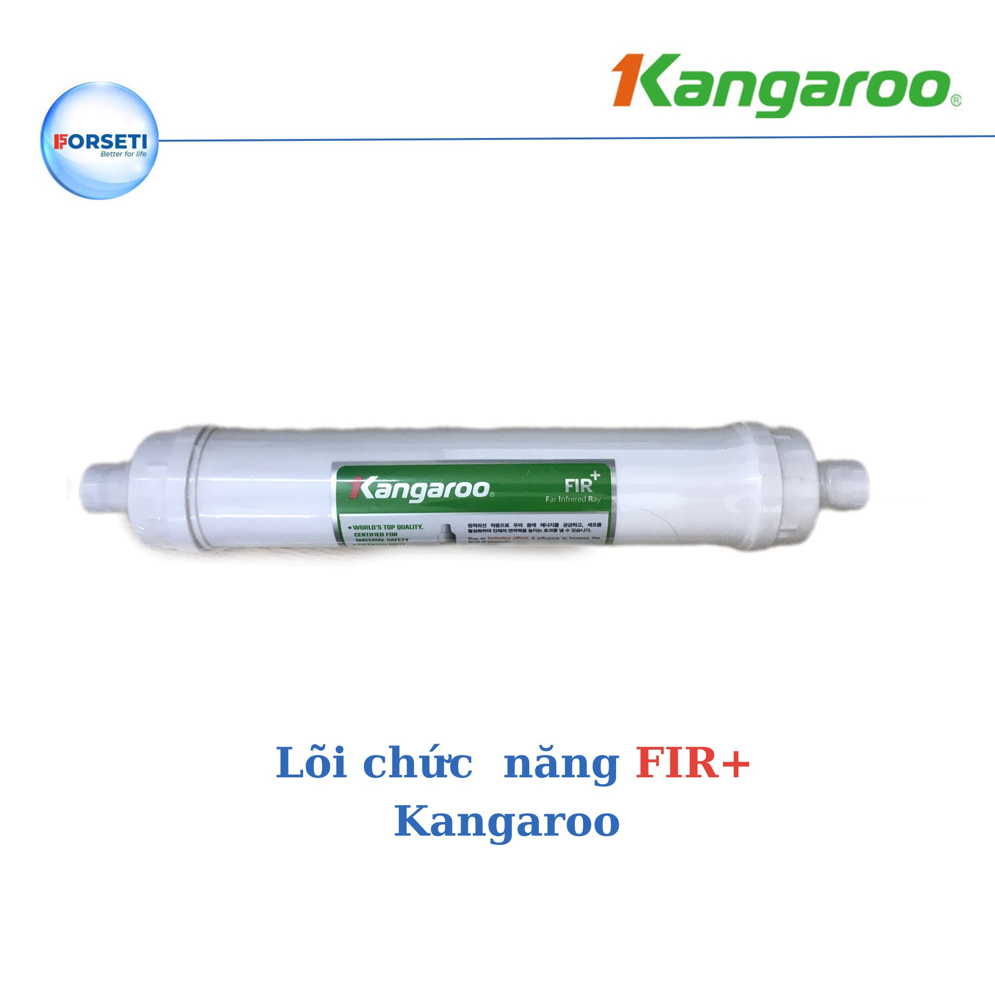 Lõi lọc Kangaroo lõi lọc số 5 - FIR+ dùng cho máy lọc nước Kangaroo Hydrogen - Hàng chính hãng