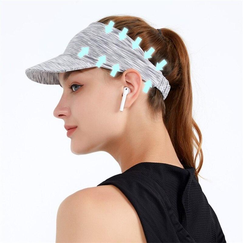 10 Colors Absorbing SweatBands Men Women Elastic Yoga Running SweatBand Headwrap Sports Sunscreen Headwear Accessories