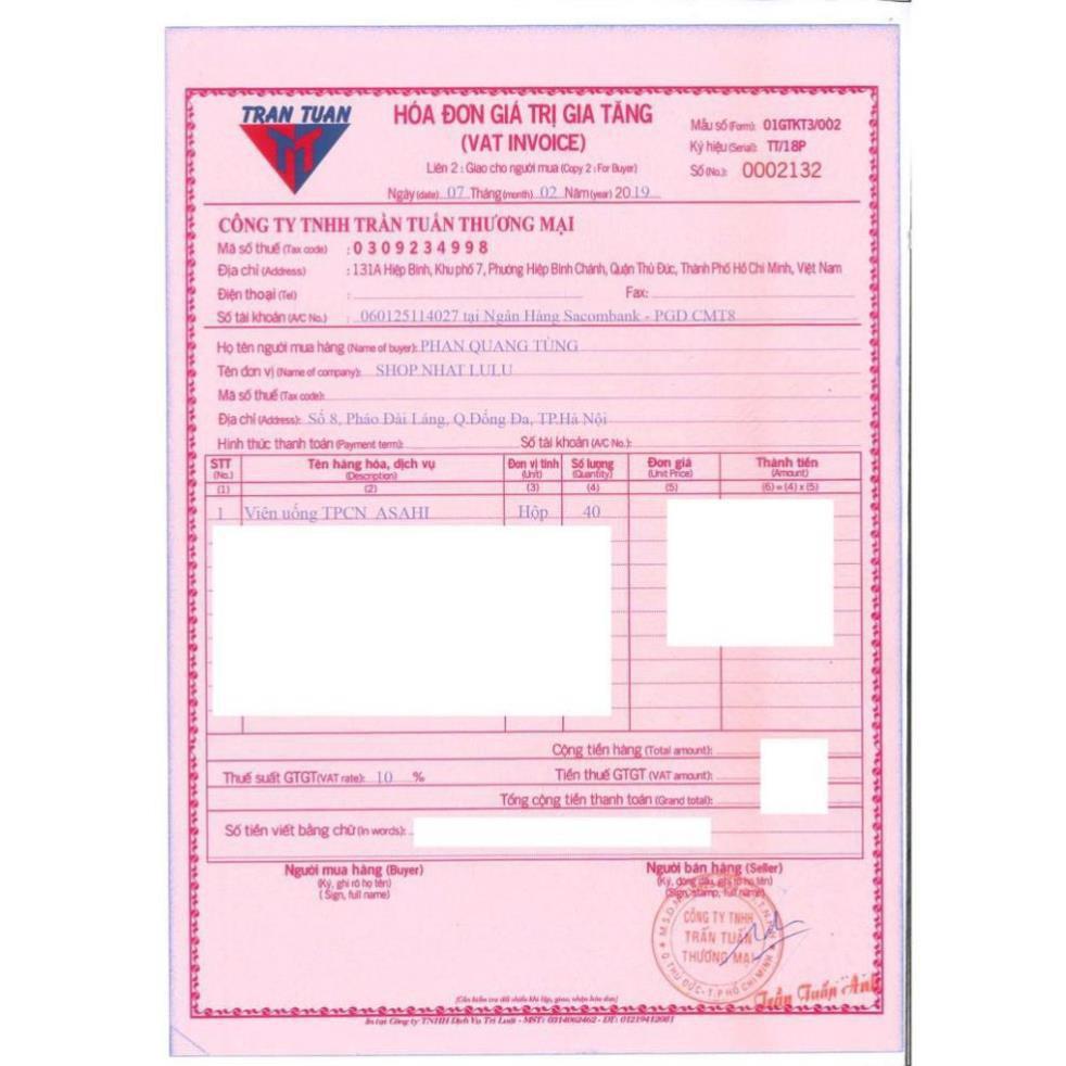 Viên uống bổ não, hỗ trợ tiền đình A-sahi Nhật bản 15/30/60 ngày