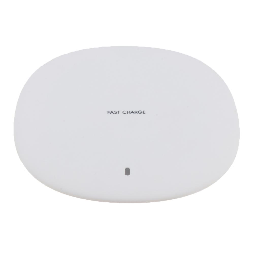 Qi Wireless Fast Charger 10W/1A Pad with One TYPE-C Interface for Samsung S8 S9 iPhone X 8 7 6 6S Plus