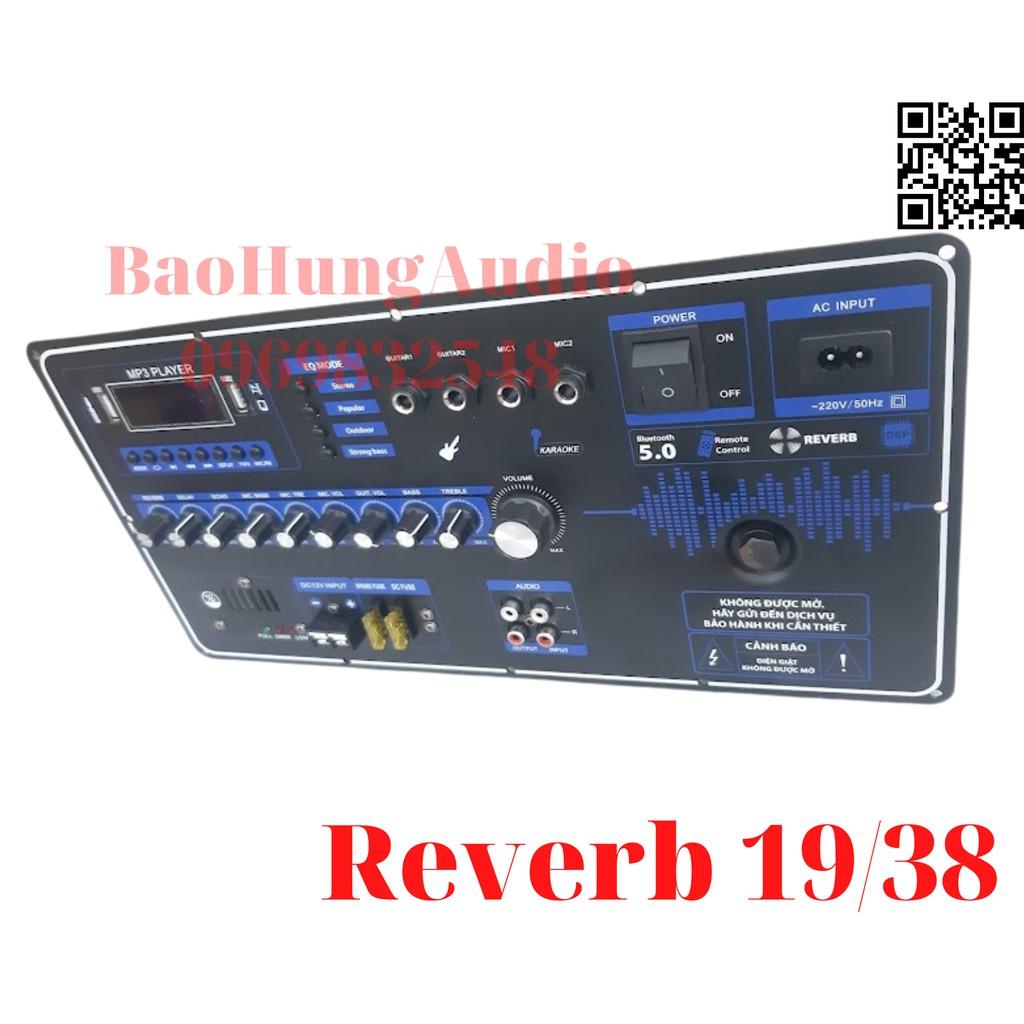 Bo mạch loa kéo reverb nguồn xuyến 19/38 chuyên lắp cho loa kẹo kéo công suất mạnh mẽ