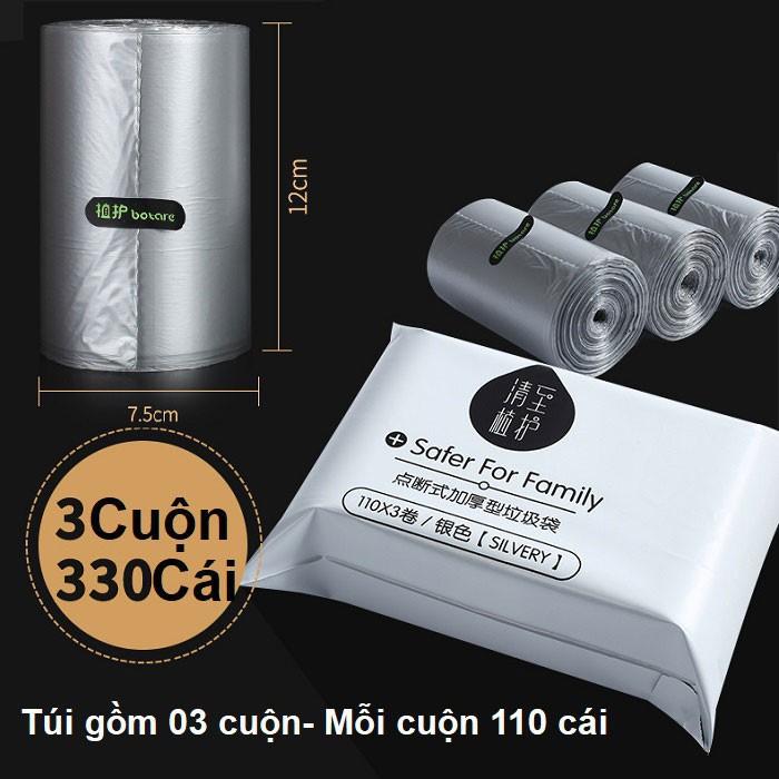 Cuộn 110 Túi Đựng Rác Tự Phân Hủy Tiện Lợi