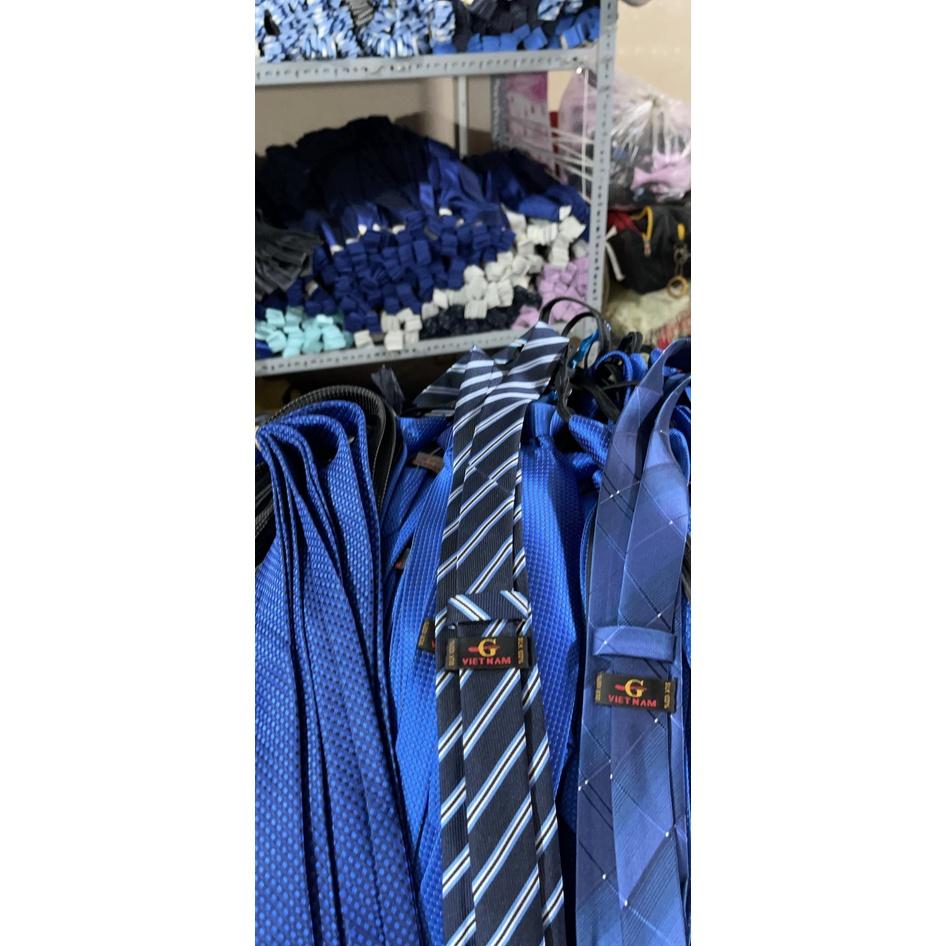 Combo 5 cà vạt cước 8cm, 13 cà vạt cước 6cm + 4 cà vạt phi bóng 5cm