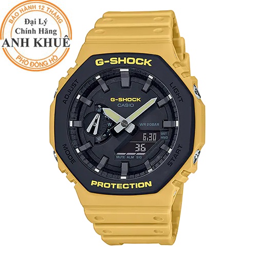 Đồng hồ nam G-Shock Casio Anh Khuê bảo hành 5 năm GA-2100 GA-2110SU-9ADR