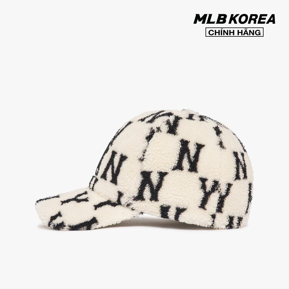 MLB - Nón bóng chày unisex Classic Monogram Fleece Unstructured 3ACPM